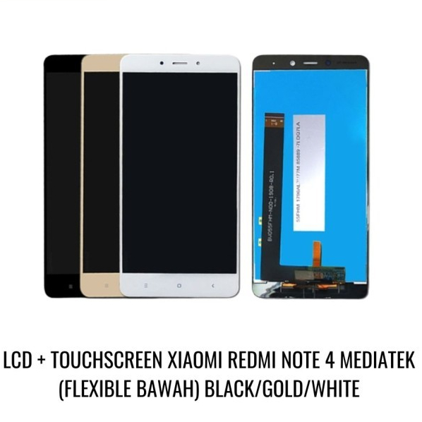 LCD Redmi Note 4 Fullset (Mediatek)