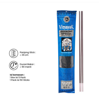Dupa Vinayak Diamond Special Pounch isi 50 batang - Vinayak Pouch