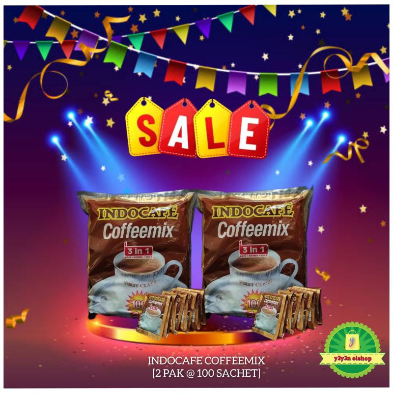 

INDOCAFE COFFEEMIX 3in1 [2 PAK X @100 SACHET]