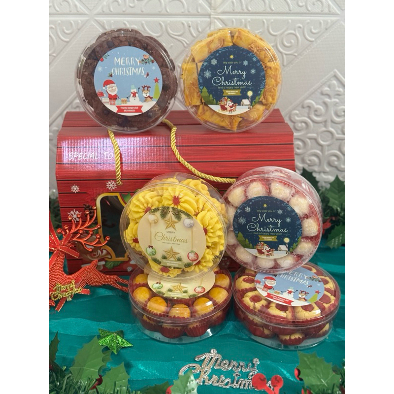 

Hampers Kue Kering Natal isi 6 Toples @250gran