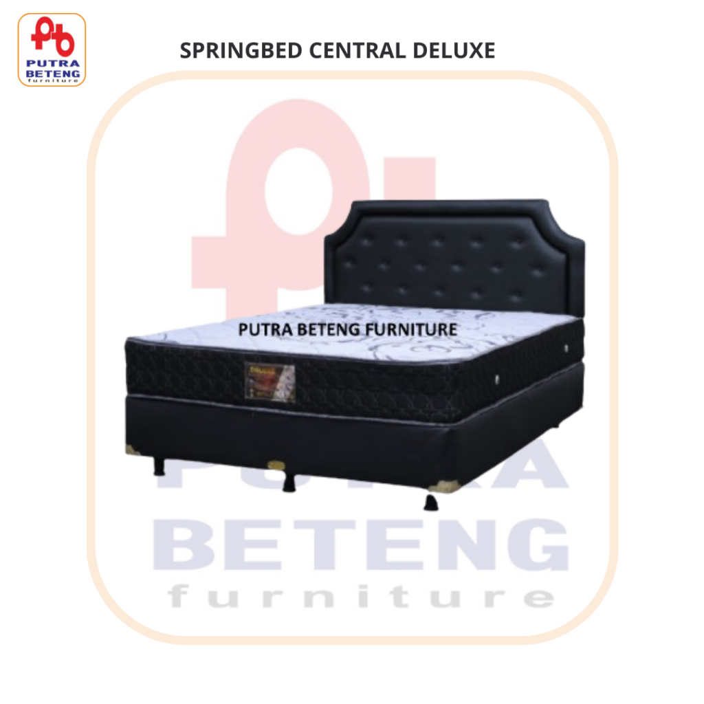 Kasur Springbed Central Deluxe 90 100 120 140 160 180 200