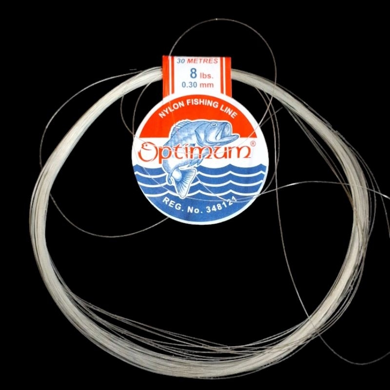 senar bening non elastis 30 meter