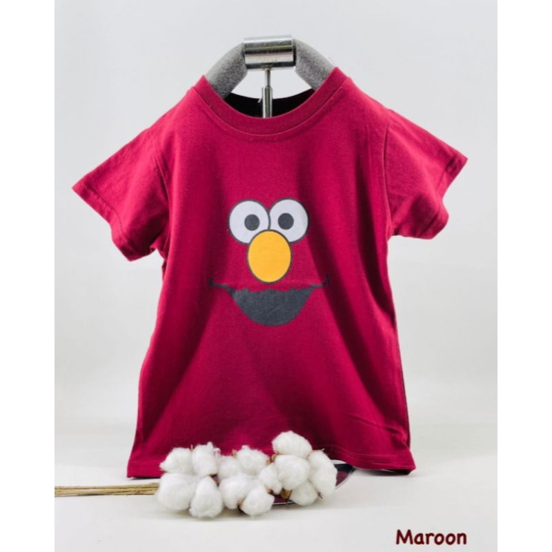 Kaos Anak Elmo -Maroon