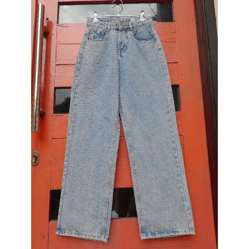 Celana Kulot Jeans Hw, Kulot Jeans hw, Jeans Kulot Hw, Celana Kulot Hw, Celana Gombrong, Jeans Gombr