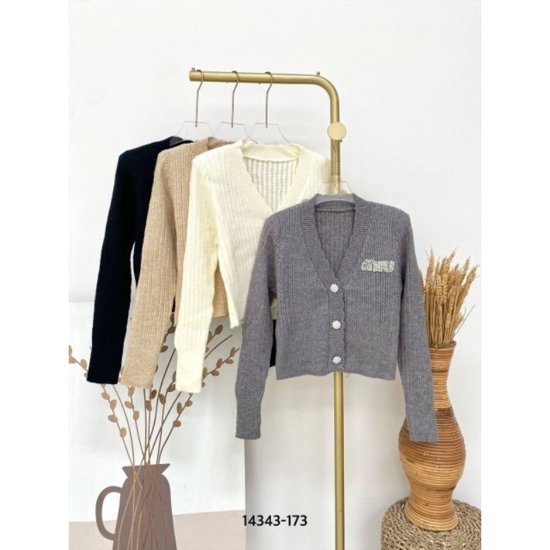 Alzena Cardi | Cardigan Rajut Miu Premium