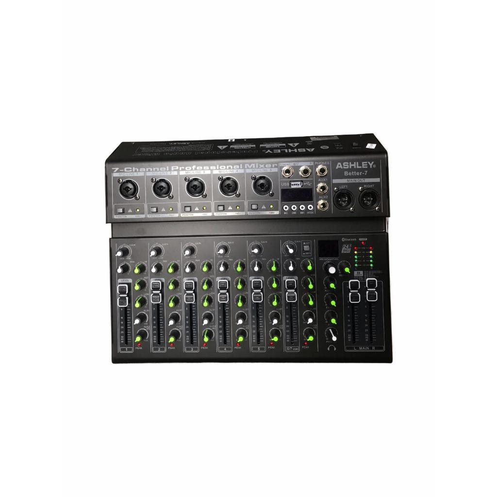 Mixer Audio 7 Channel Ashley Better-7 Better 7