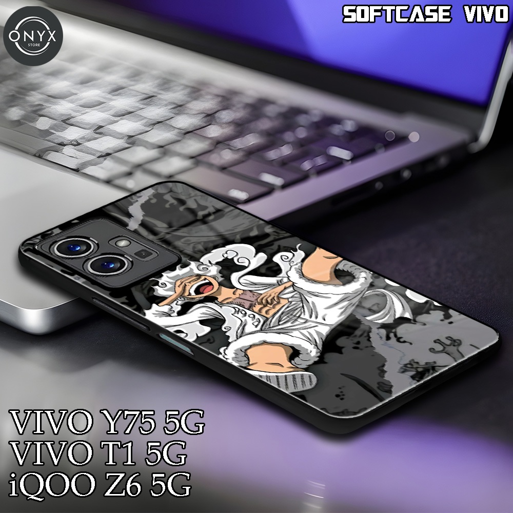 [AA17] SOFTCASE VIVO Y75 Y55 5G | VIVO T1 5G | iQOO Z6 5G | Casing Kilau Glossy VIVO | Kesing Lucu A