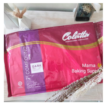 

COLATTA Chocolate Compound Dark Coklat Hitam 5 KG