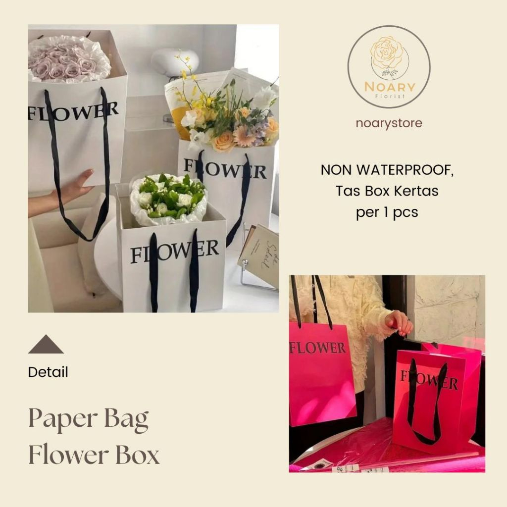 

PAPER BAG FLOWER BOX