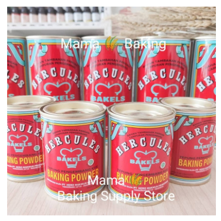 

HERCULES Double Acting Baking Powder 110 gr Good Quality