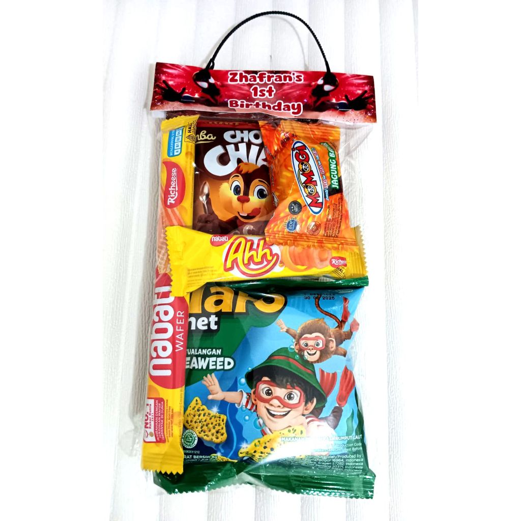 

PAKET HEMAT SNACK ULTAH ANAK / HAMPERS ANAK TANPA MINIMAL ORDER