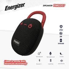 Energizer FM0207 BTS054 Bluetooth Speaker Portable Wireless 5W 1800mAH IPX5 Clip 4