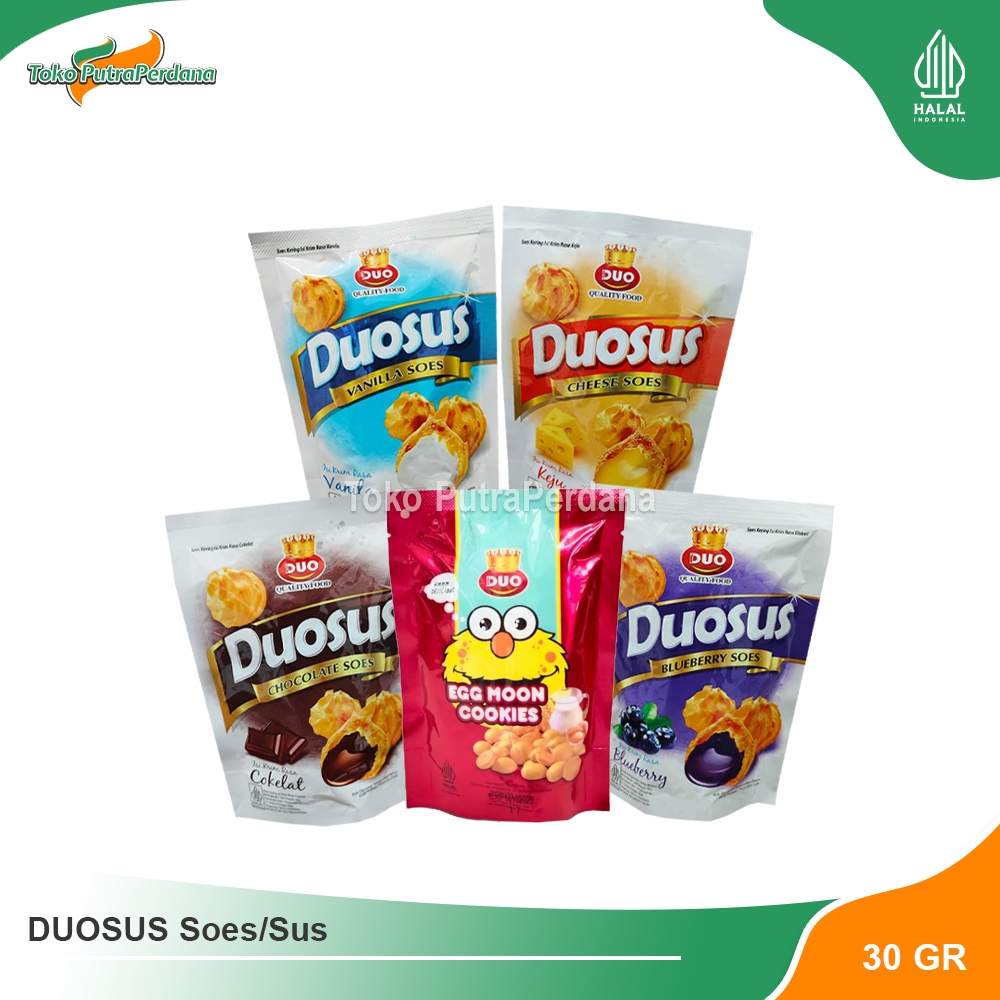 

DUOSUS Soes/Sus Krim 30gr