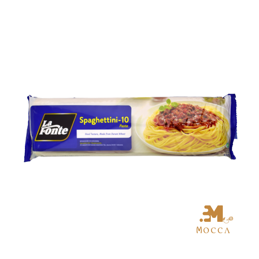 

LA FONTE SPAGHETTINI-10 450gr (Good Texture, Made From Durum Wheat)