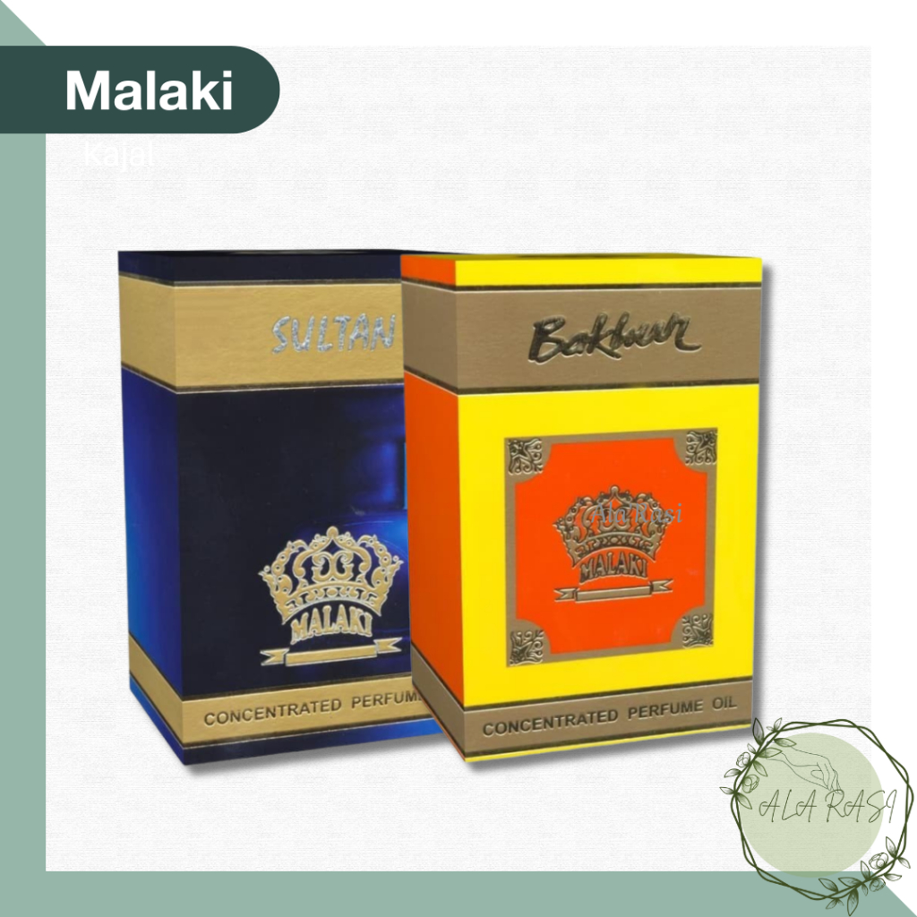 Minyak Wangi Malaki 20 ml: Non Alkohol Parfume - Bakhur dan Sultan