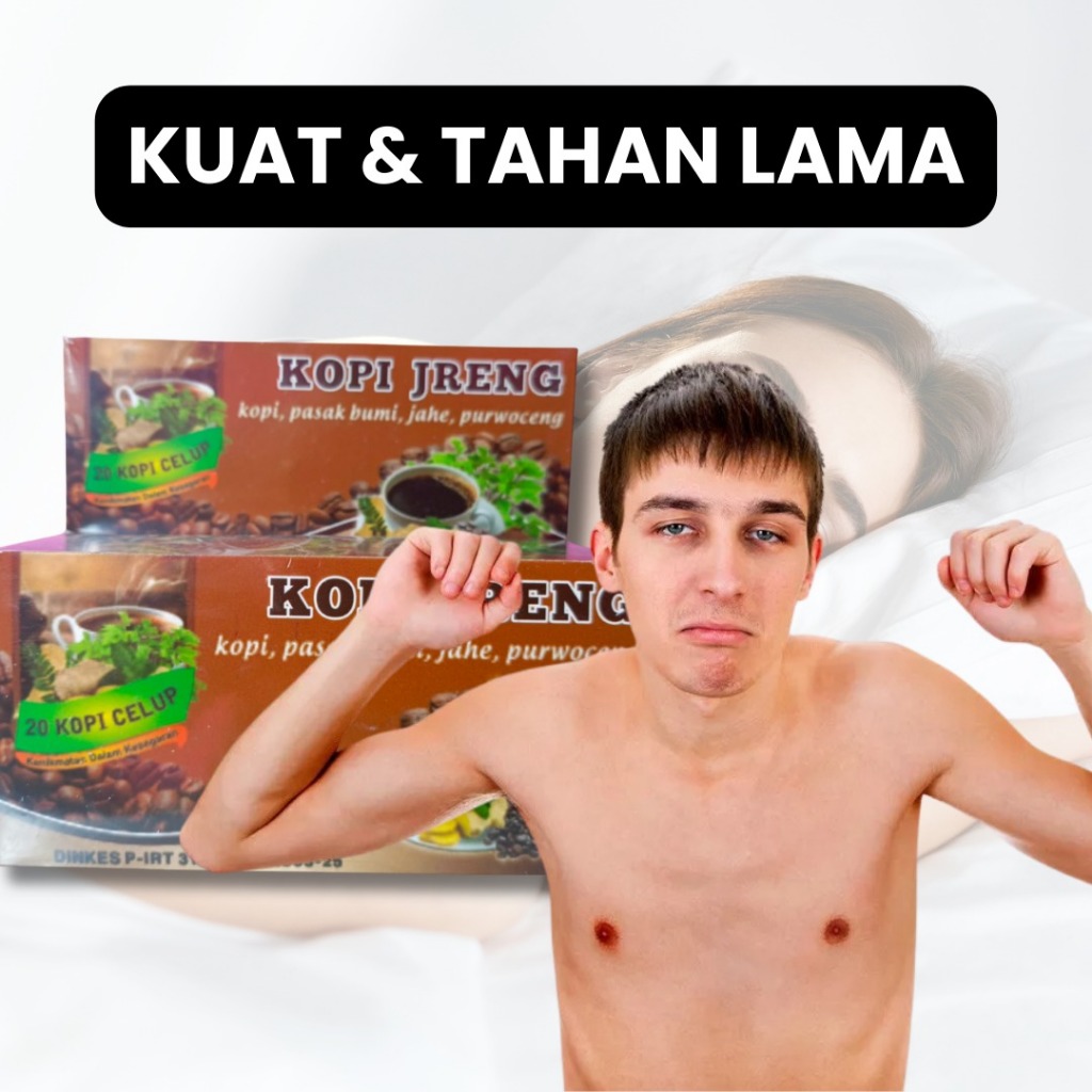 

kopi jreng Original Kopi nya Pria perkasa 1box isi 20 sachet