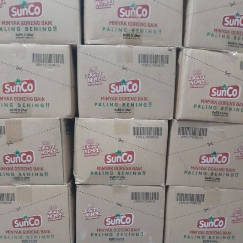 

SUNCO MINYAK GORENG 2 LITER 1 KARTON