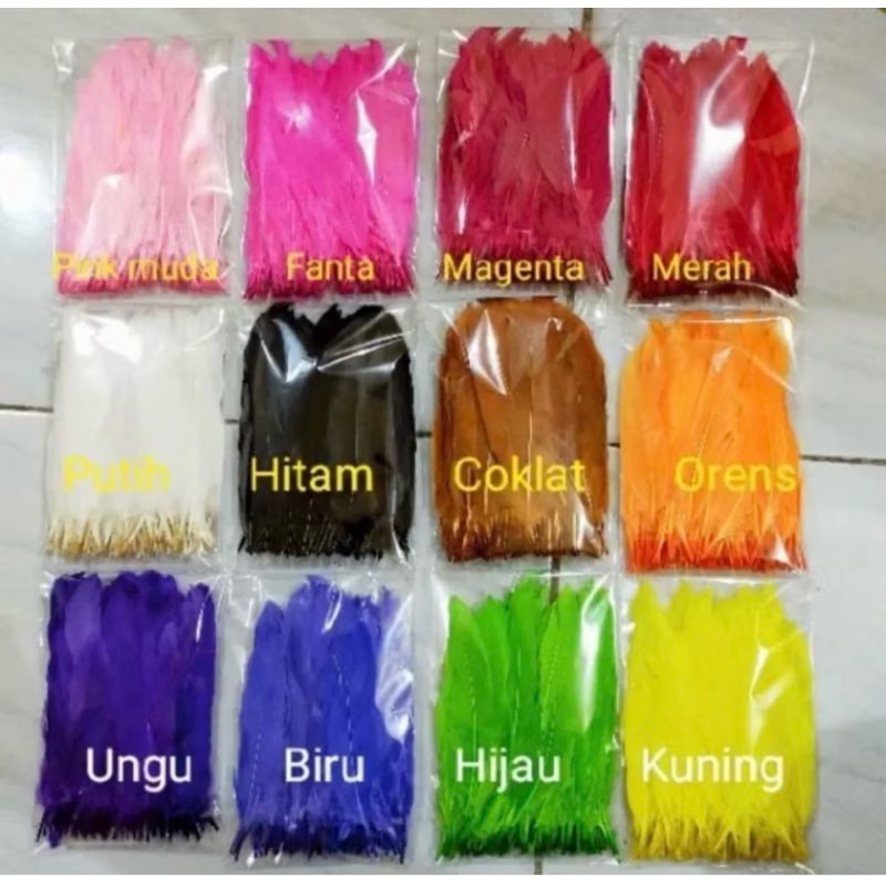 bulu angsa meteran