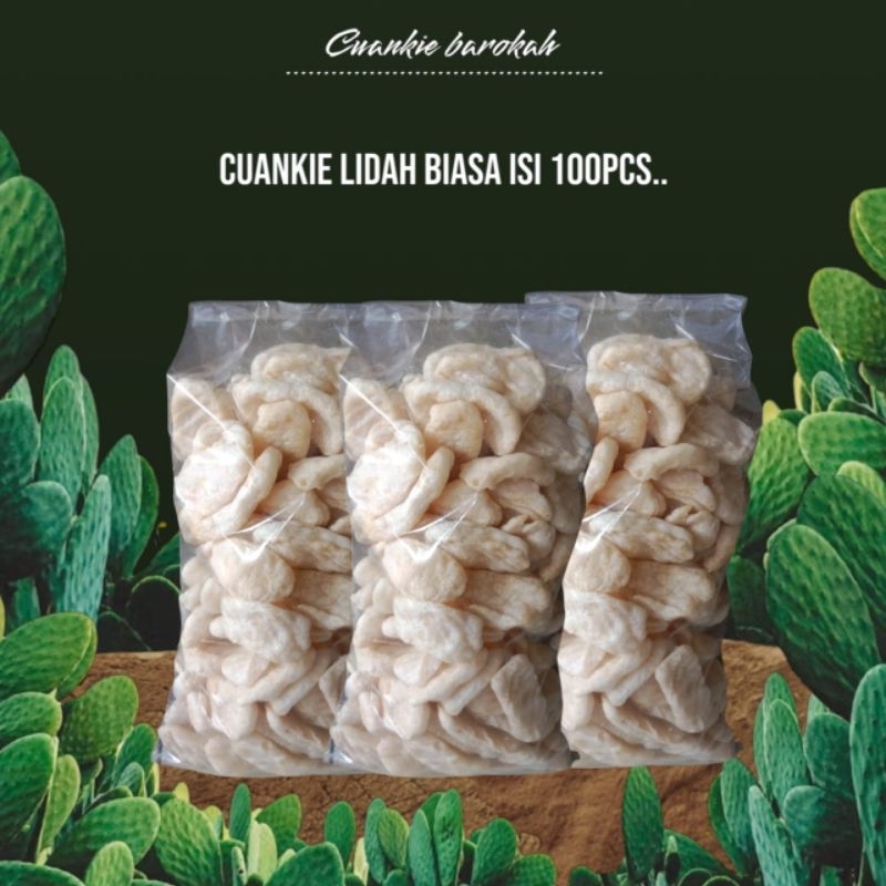 

Cuanki Lidah isi 100pcs