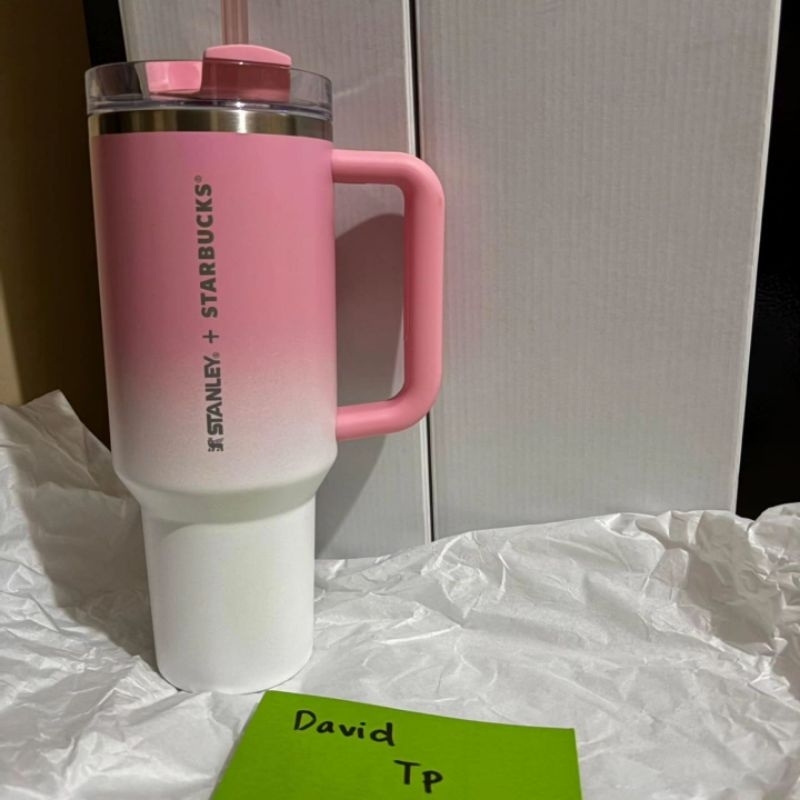 Starbucks Stanley Quencher Sweet Pink 40 oz
