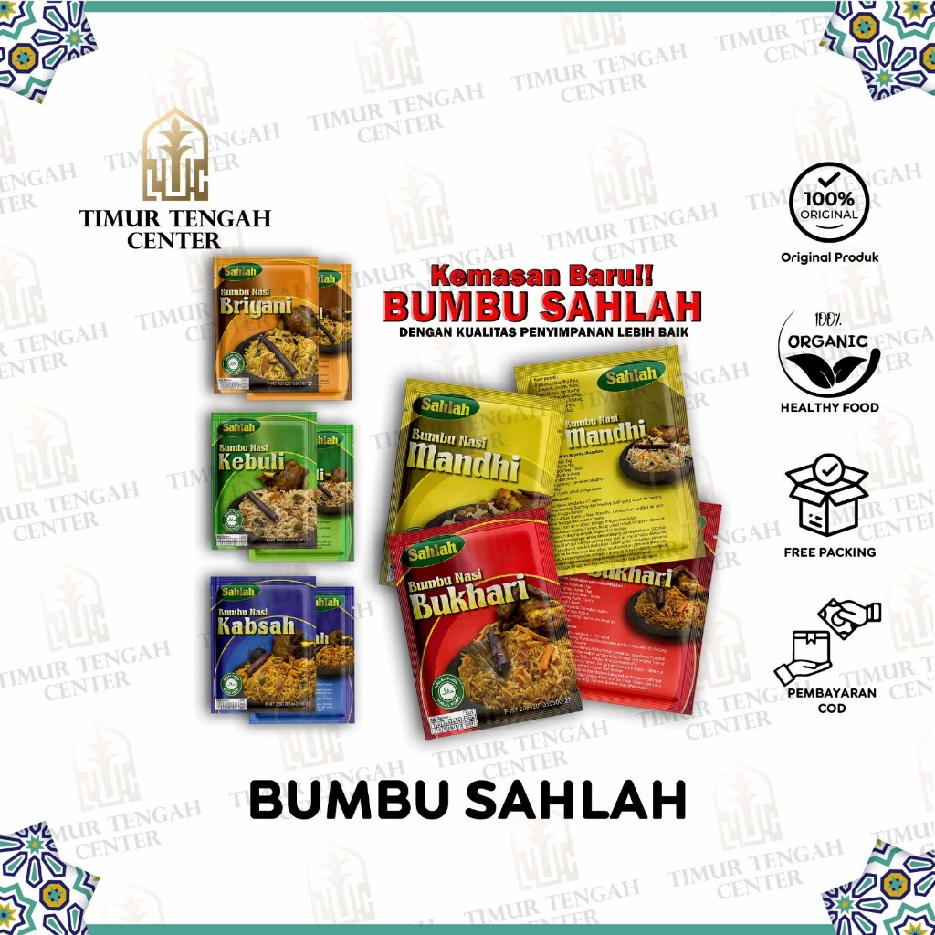 

Bumbu Kebuli Mandhi Briyani Kabsah Bubuk