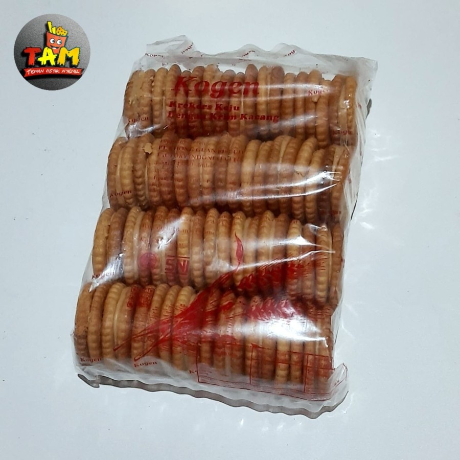 

Biskuit Khong Guan / Kraker Keju Krim Kacang 225 Gram - Tam Snack