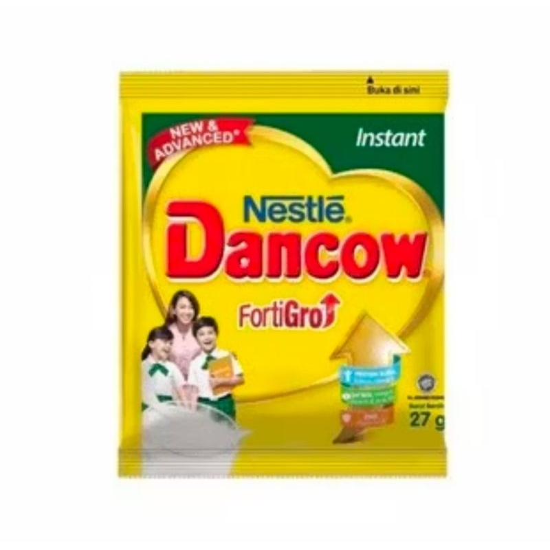 

Susu bubuk Dancow Instant 26 g renceng/sachet