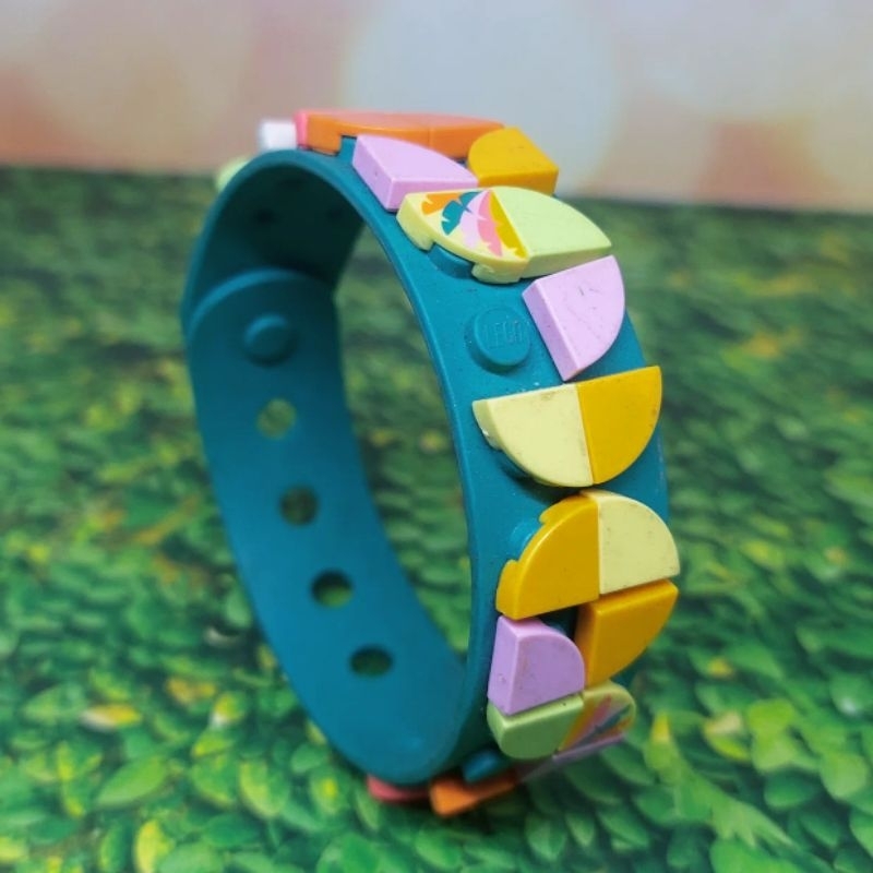 Preloved lego dots bracelet mainan balok gelang anak ori lego 2019
