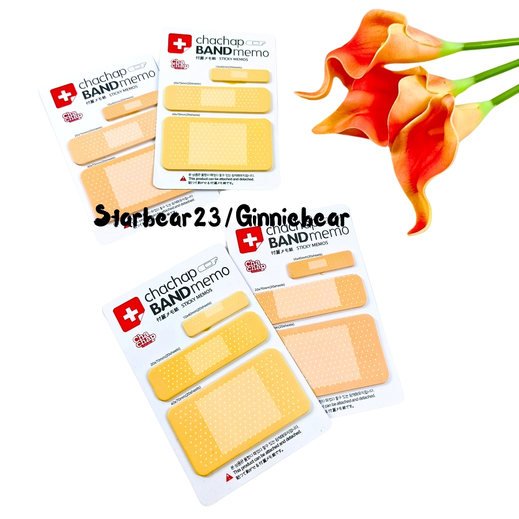 

Sticky note/ stick marker unik motif band id 3 set (ALV 363)