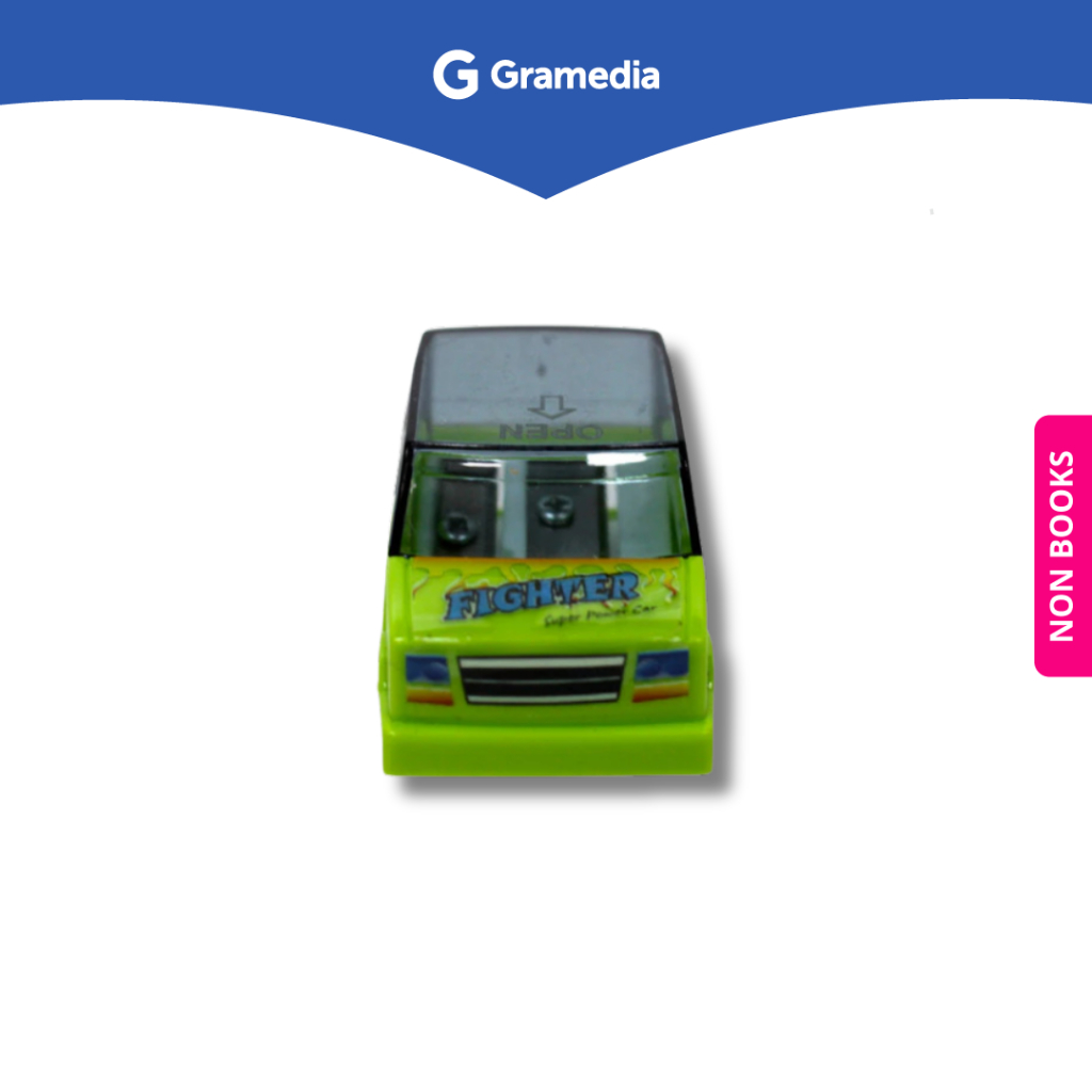 

Gramedia Depok - ESTUDEE SHARPENER CAR TWO HOLES ES-351