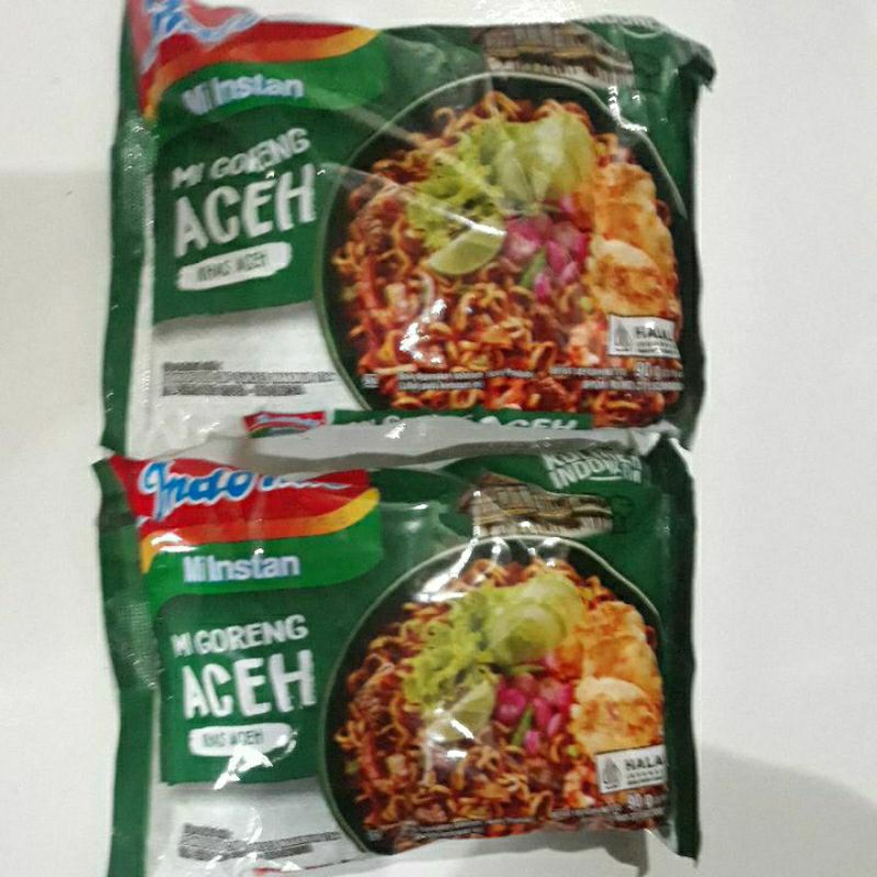 

Indomie goreng aceh mie instan