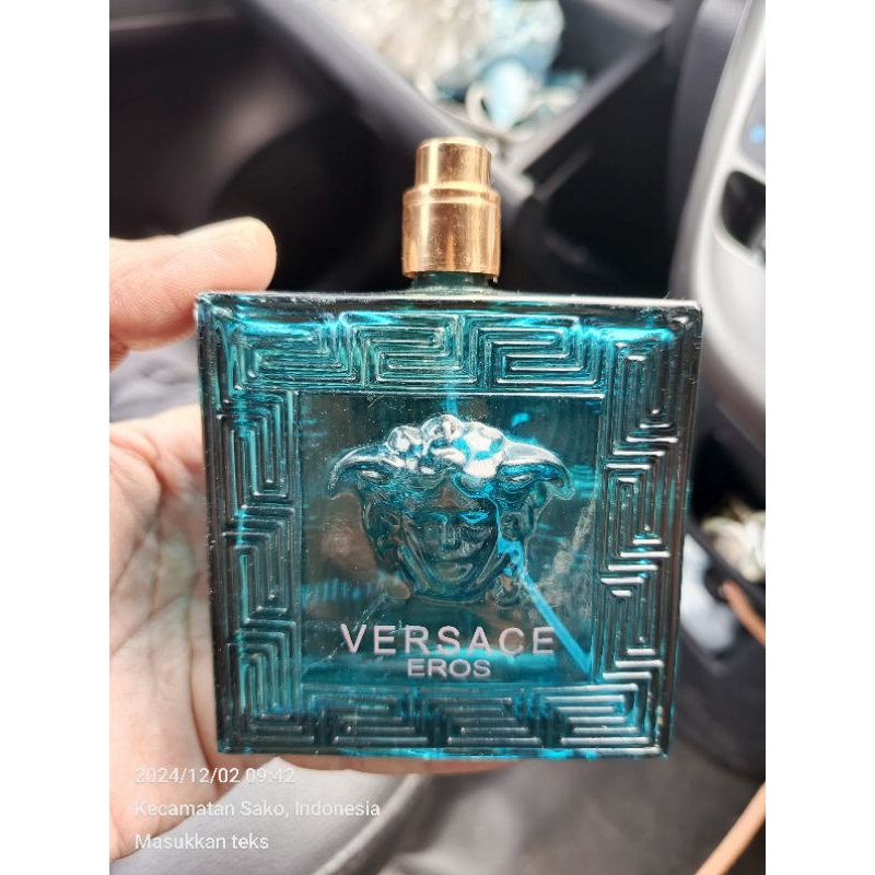 botol kosong parfum versace