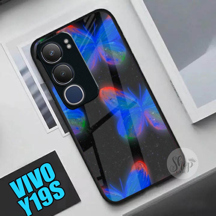 Softcase Glass Vivo y19s case glossy Vivo y19s Case Vivo y19s case Vivo y19s kesing Vivo y19s softca