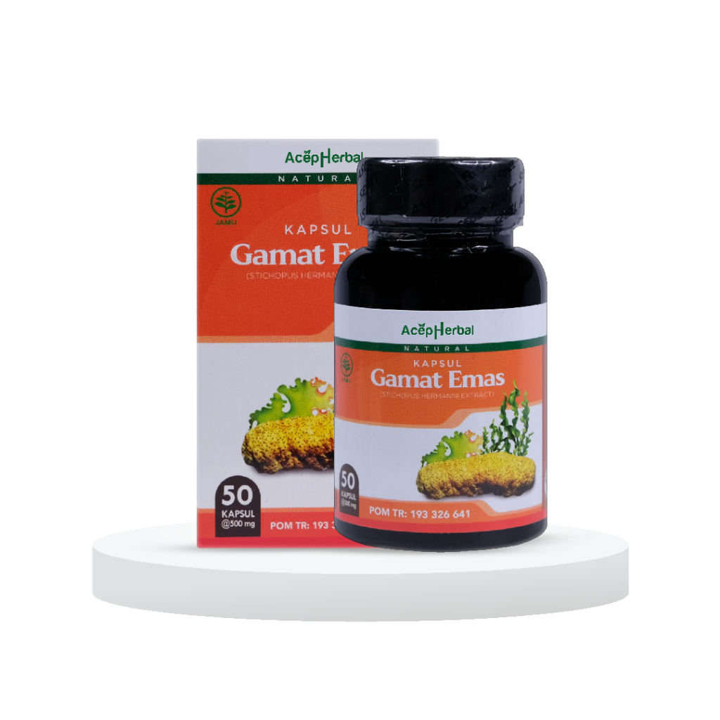 Gamat Emas Kapsul > Suplemen, vitamin, Pengobatan Herbal | QNC JELLY GAMAT | Walatra
