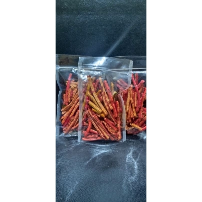 

krupuk beton pedas jeruk