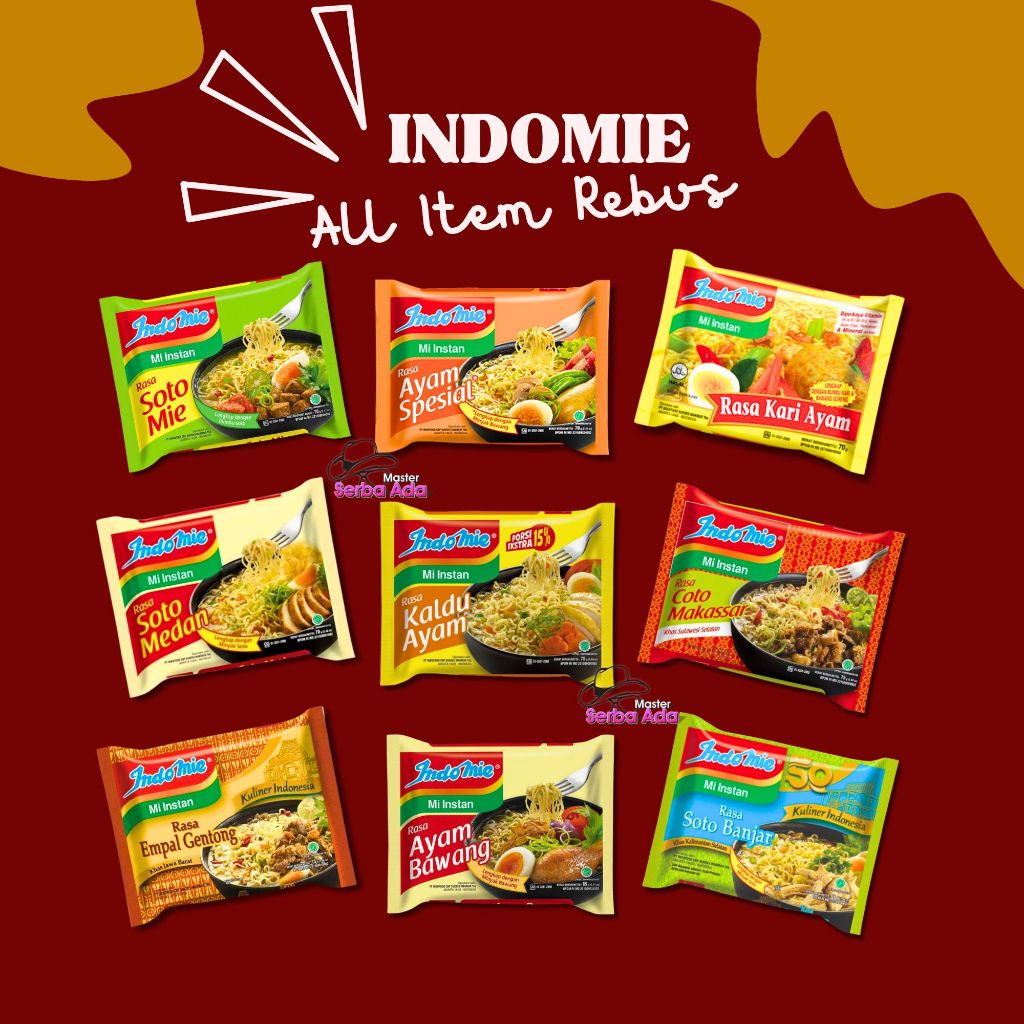 

INDOMIE REBUS SEMUA RASA