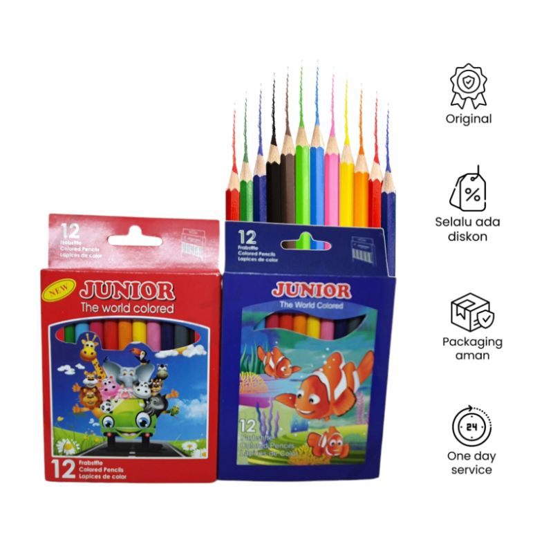 

Pensil Warna - Junior 12 Warna Pendek