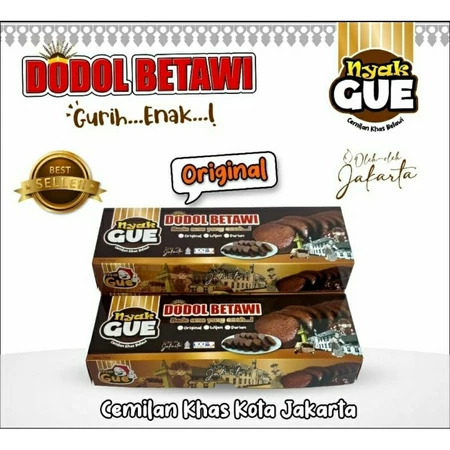 

RB Dodol Betawi Nyak Gue Oleh Oleh Betawi Jakarta 200g