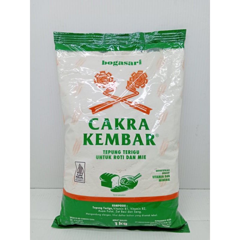 

Tepung Terigu Cakra Kembar 1 kg