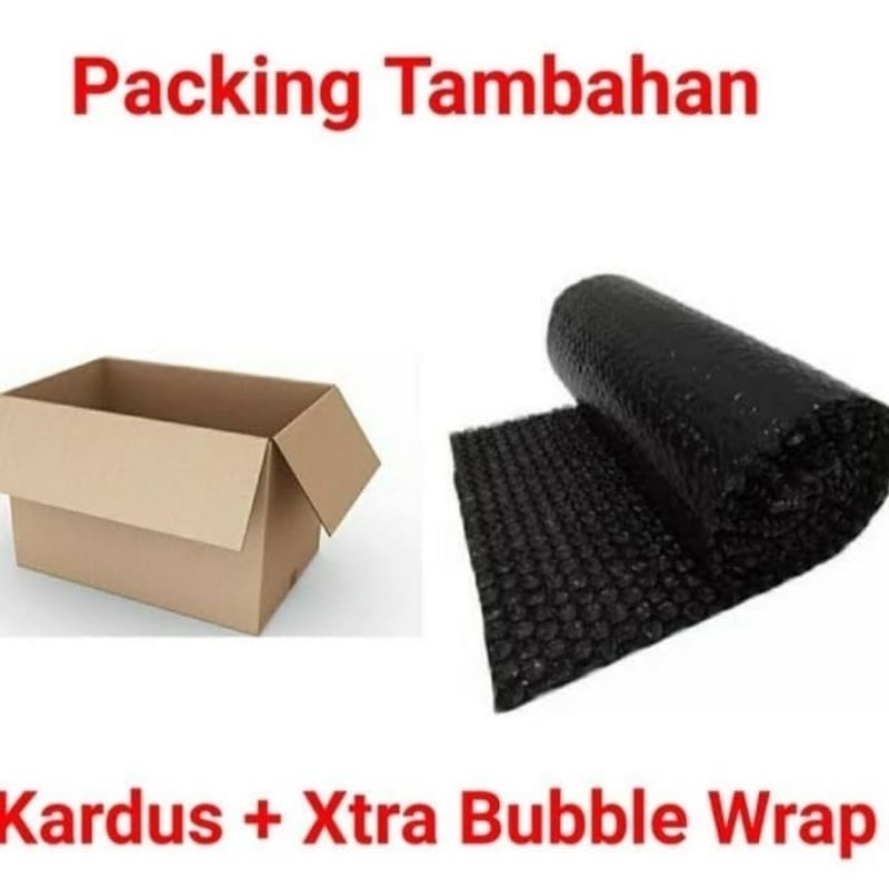 

TAMBAHAN PACKING DUS + BUBBLE WRAP