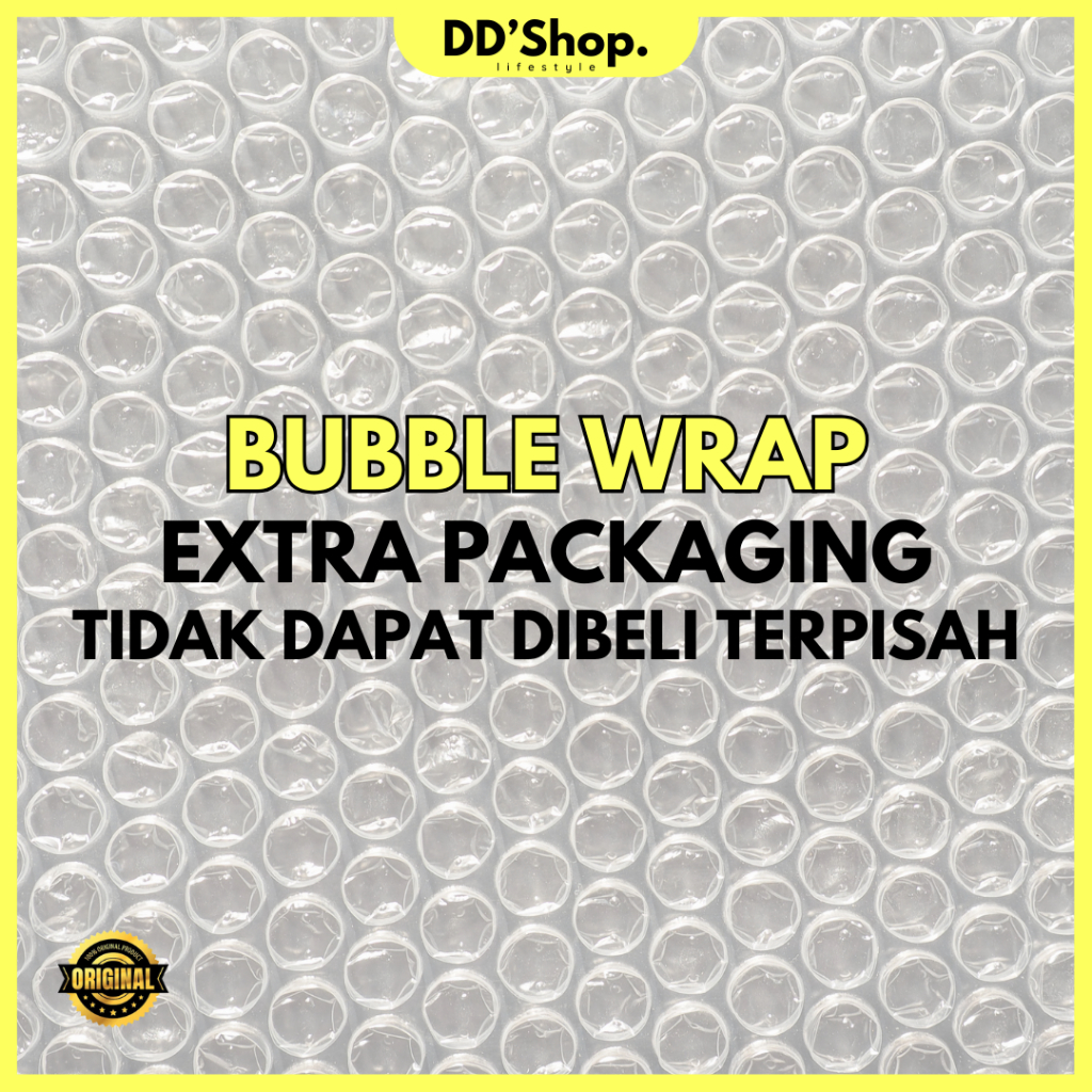 

BUBBLE WRAP - Extra Packaging / Packing Tambahan Produk