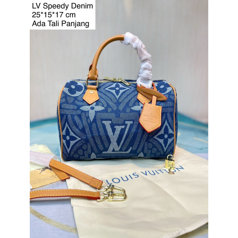 *LV Speedy Denim*