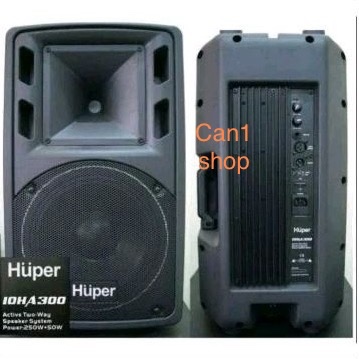 Speaker Aktif 10 Inch HUPER 10HA300 | 10 HA 300 | 10 HA300 Original