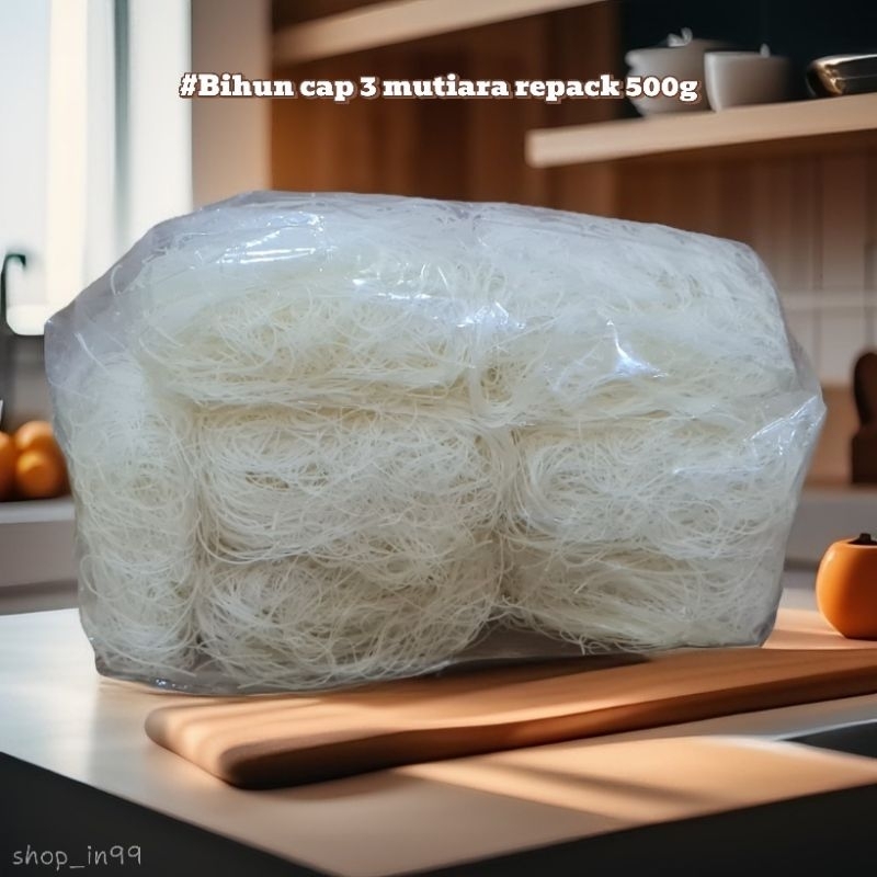 

Bihun cap 3 mutiara repack 500g
