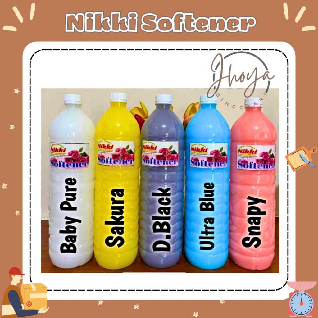 SOFTENER BY NIKKI SOFTENER LAUNDRY WANGI TAHAN LAMA SOFTENER PEWANGI PAKAIAN SOFTENER MURAH