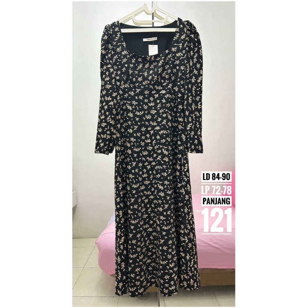 Preloved Dress Overall OL Jumpsuit Kimono Oversize Smoke Brukat Blezer Prada Linen Katun Poplin Poly