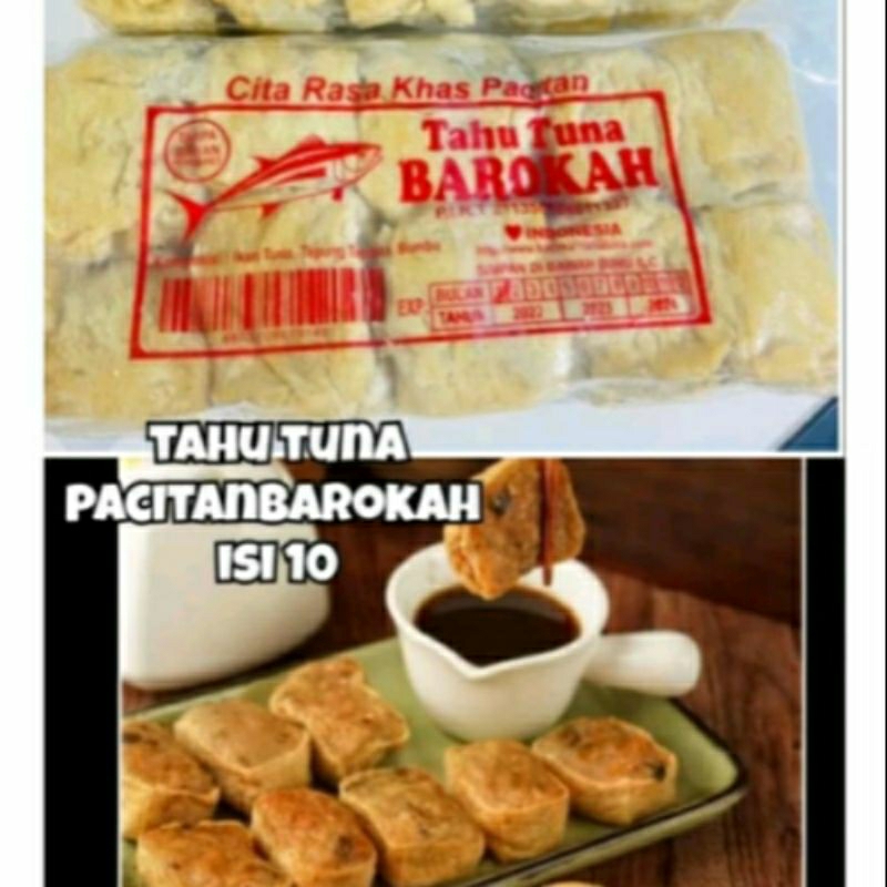 

TAHU TUNA PACITAN ( BAROKAH / AMARTA) isi 10 EKSTRA TEBAL