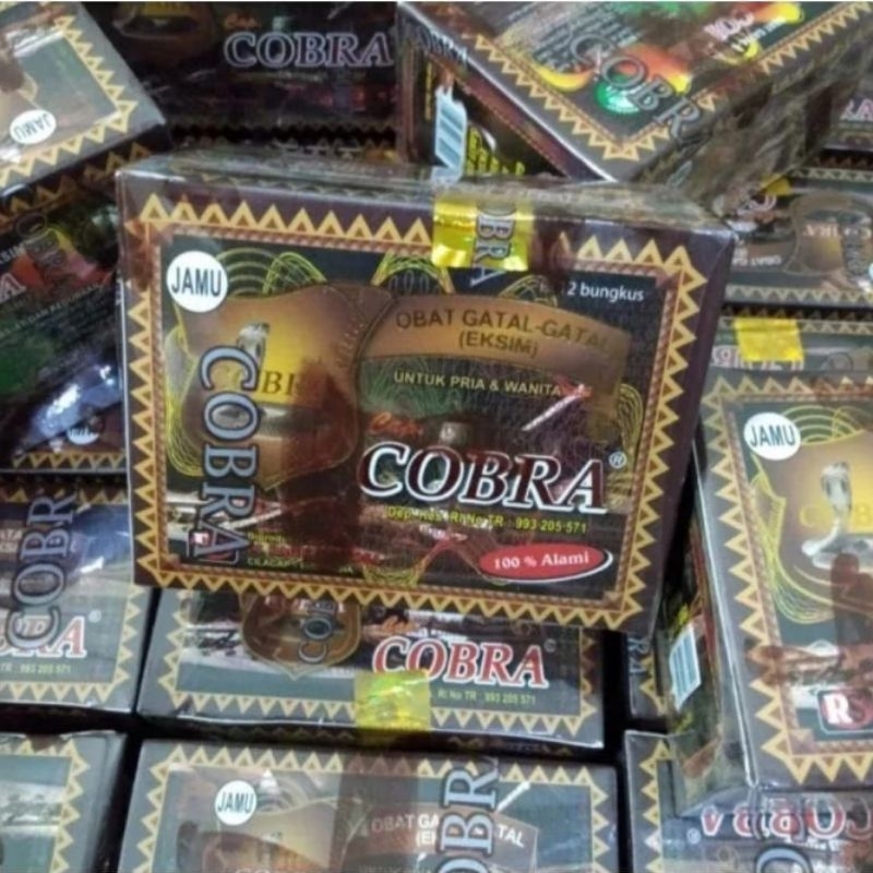 

Jamu Cobra Mengatasi Segala Penyakit
