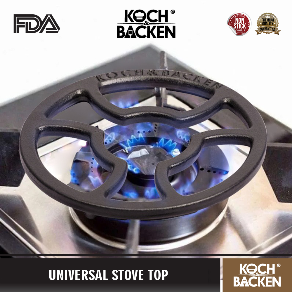 KOCH&BACKEN Universal Stove Top Soft Bright Enamel - Alas Tatakan Nampan Dudukan Panci Wajan Kecil