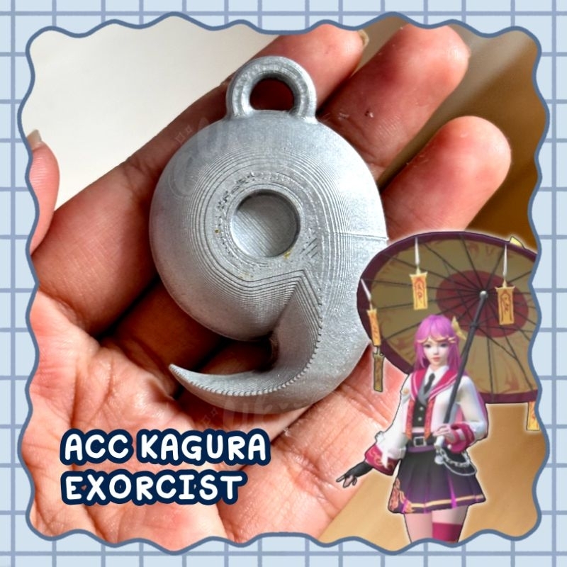[PO] Bandul Chain Pinggang Acc Kagura Exorcist Mobile Legends Bang Bang Cosplay Anime